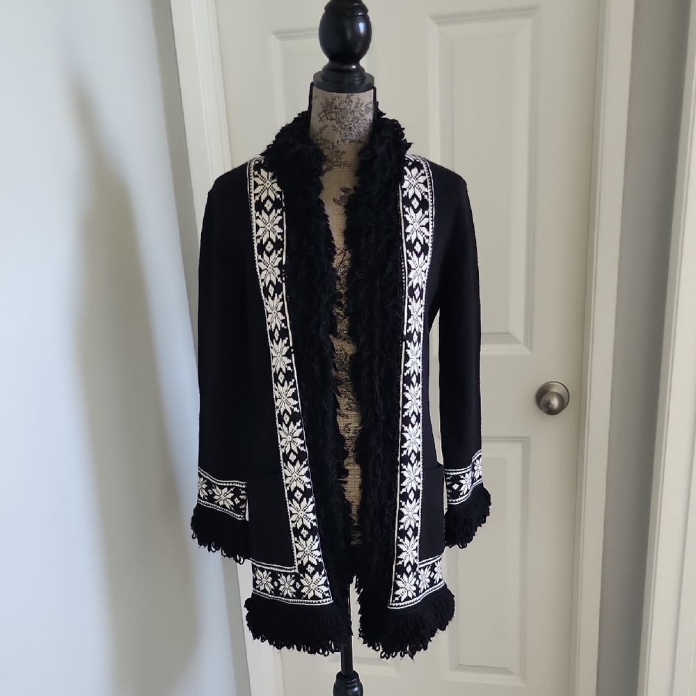 Nine West Black and White Women's Sweater
